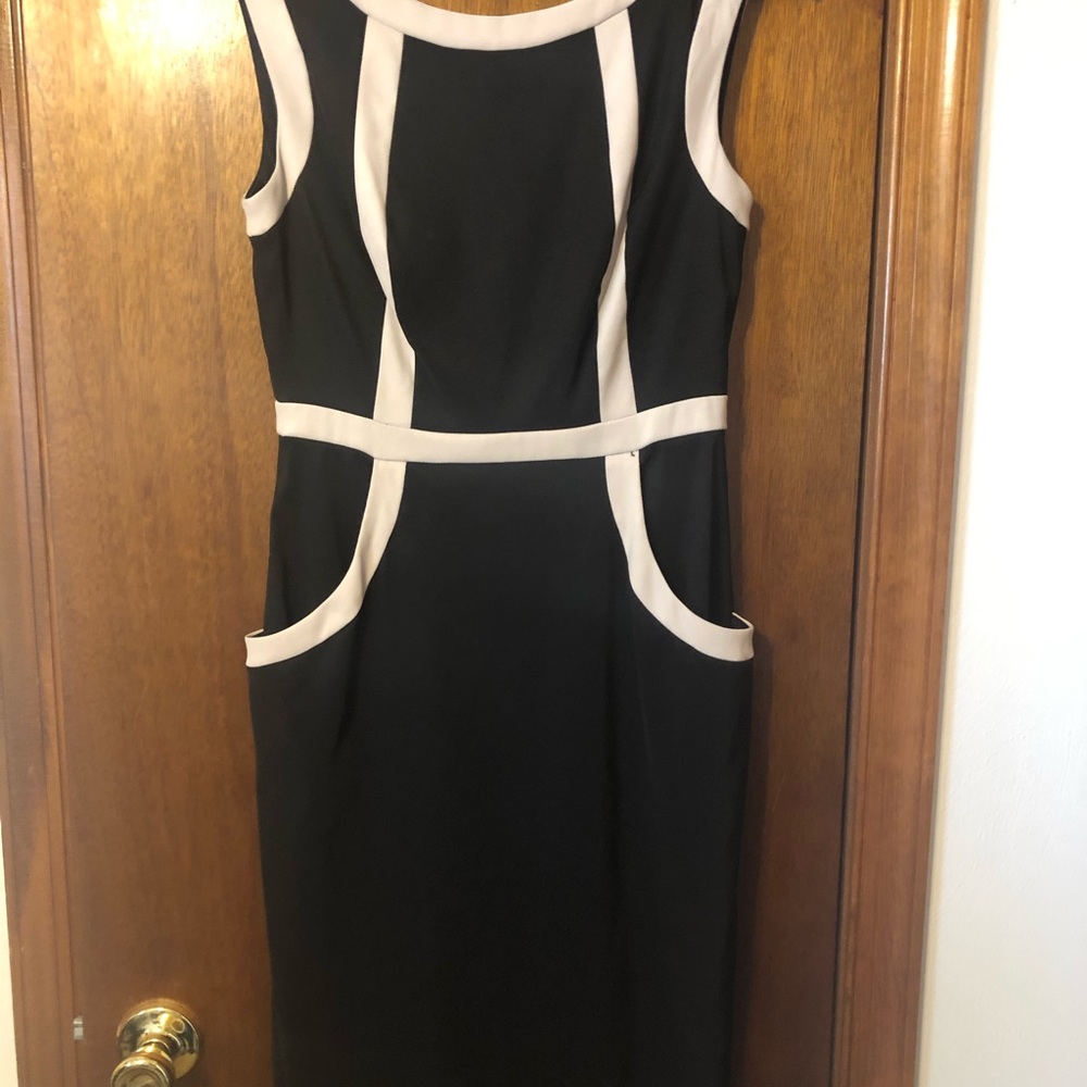 Dress barn fitted black dress